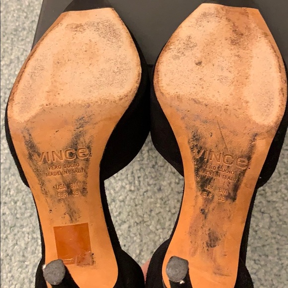 Vince suede black heels - Picture 6 of 8
